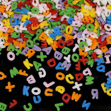 All Natural Rainbow Alphabet Letter Confetti Sprinkles đź’ź - Cool Mom Sprinkles
